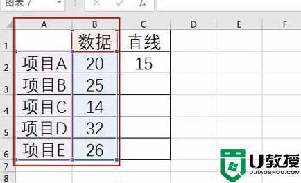 excel折线图一条线如何做_excel做一条折线图的方法