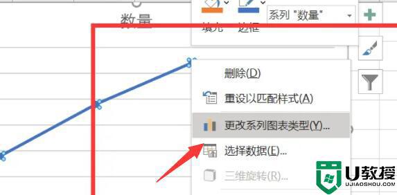 excel折线图怎么改变点的形状_如何更改excel折线图的点形状