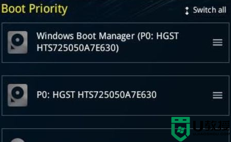 华硕笔记本bios utility ez mode怎样设置和切换成传统bios界面的步骤