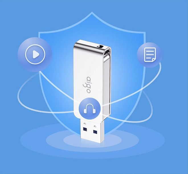 永不丢失的数据，本地+阿里云6TB双备份，U盘新秀aigo U330