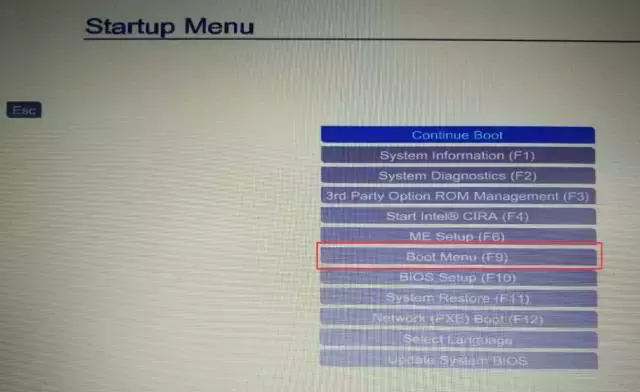 使用 BIOS的HP BIOS条目