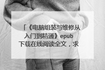《电脑组装与维修从入门到精通》epub下载在线阅读全文,求百度网盘云资源