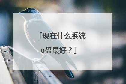 现在什么系统u盘最好?