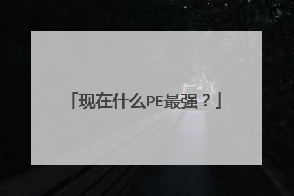 现在什么PE最强?