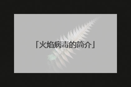 火焰病毒的简介