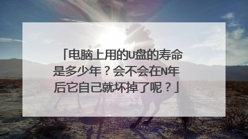电脑上用的U盘的寿命是多少年?会不会在N年后它自己就坏掉了呢?