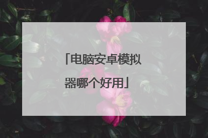 电脑安卓模拟器哪个好用