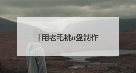 用老毛桃u盘制作启动盘，怎样才能加载 cdlinux启动成功？