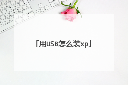 用USB怎么装xp