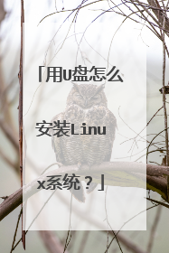 用U盘怎么安装Linux系统？