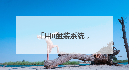 用U盘装系统,进入PE系统什么东西都没有