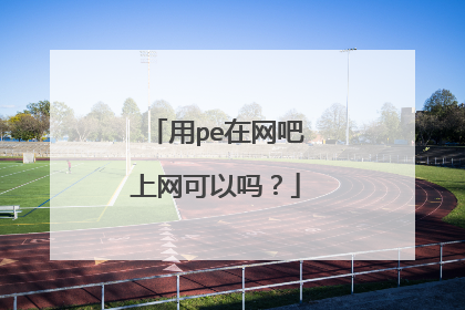 用pe在网吧上网可以吗？