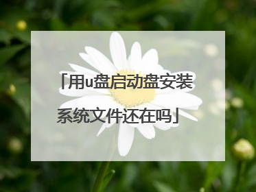 用u盘启动盘安装系统文件还在吗