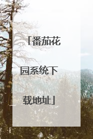 番茄花园系统下载地址