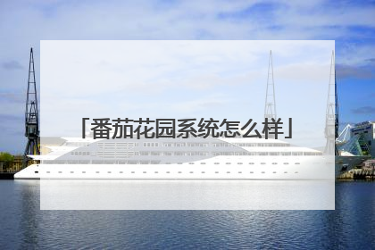 番茄花园系统怎么样