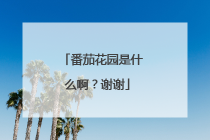 番茄花园是什么啊?谢谢