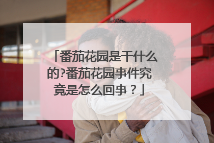 番茄花园是干什么的?番茄花园事件究竟是怎么回事?