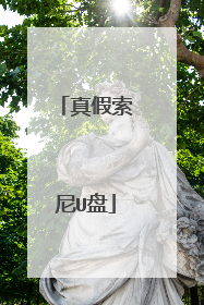 真假索尼U盘