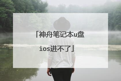 神舟笔记本u盘ios进不了