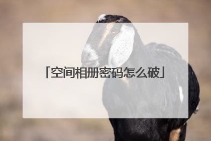 空间相册密码怎么破