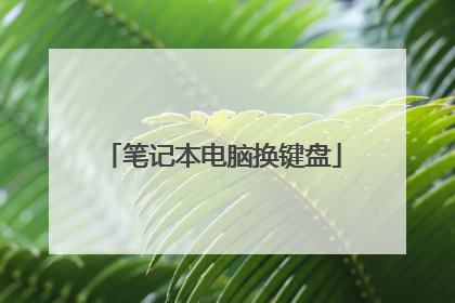 笔记本电脑换键盘