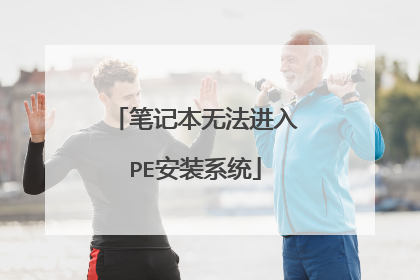 笔记本无法进入PE安装系统