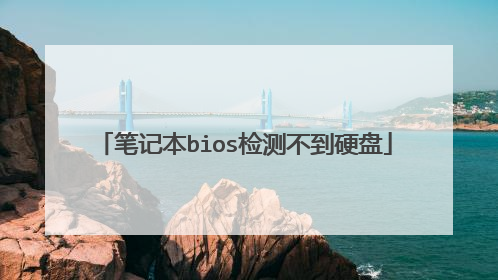 笔记本bios检测不到硬盘