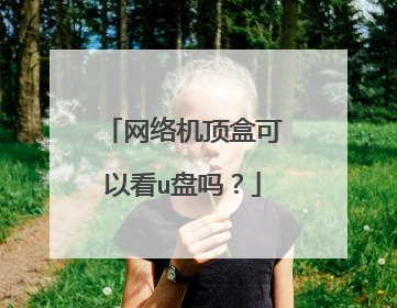 网络机顶盒可以看u盘吗?