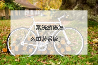 系统瘫痪怎么重装系统