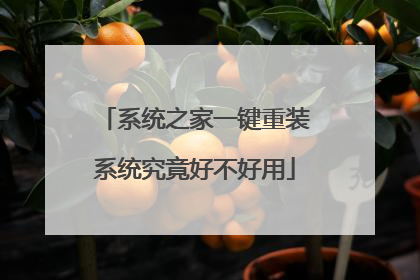 系统之家一键重装系统究竟好不好用