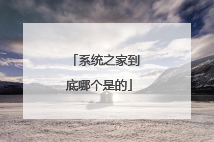 系统之家到底哪个是的