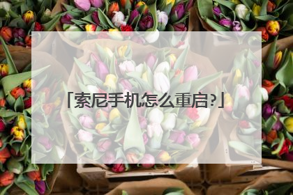 索尼手机怎么重启?
