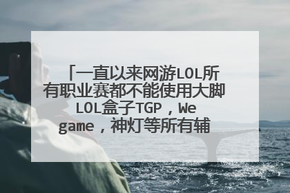 一直以来网游LOL所有职业赛都不能使用大脚LOL盒子TGP,Wegame,神灯等所有辅助软件是吗?