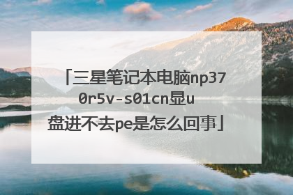 三星笔记本电脑np370r5v-s01cn显u盘进不去pe是怎么回事