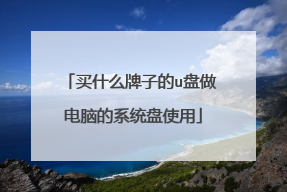 买什么牌子的u盘做电脑的系统盘使用