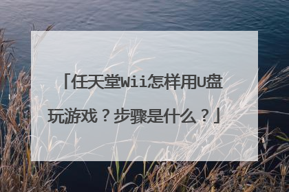 任天堂Wii怎样用U盘玩游戏?步骤是什么?