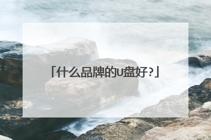 什么品牌的U盘好?