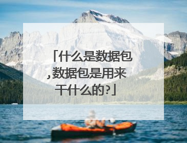 什么是数据包,数据包是用来干什么的?