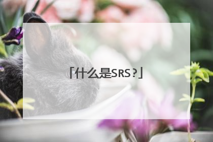 什么是SRS?