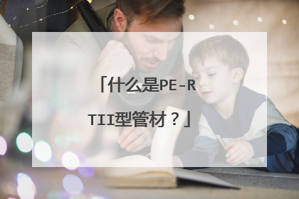 什么是PE-RTII型管材？