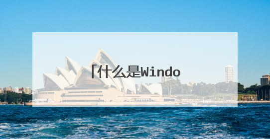 什么是WindowsPE系统？