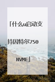 什么u启动支持因特尔750NVME