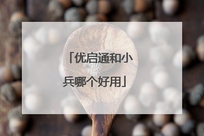 优启通和小兵哪个好用
