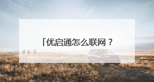 优启通怎么联网？pe自带的浏览器怎么上不了网？