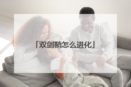 双剑鞘怎么进化