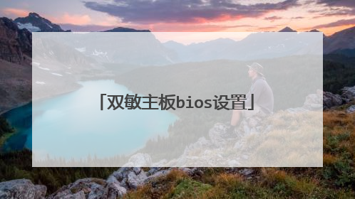 双敏主板bios设置