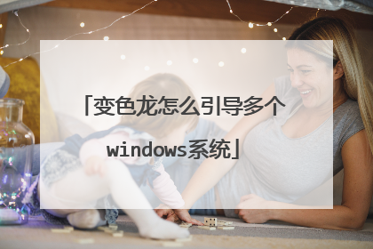 变色龙怎么引导多个windows系统