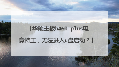 华硕主板b460-plus电竞特工,无法进入u盘启动?