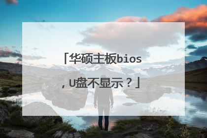 华硕主板bios,U盘不显示?