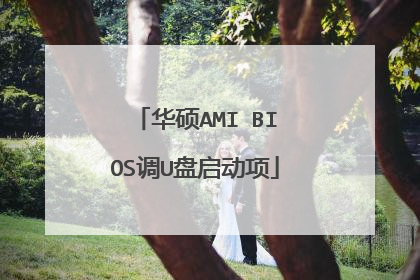 华硕AMI BIOS调U盘启动项